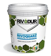 Rivoquarz Silox Premium Bianco Base BB 14 L Pittura per Facciate - J Colors
